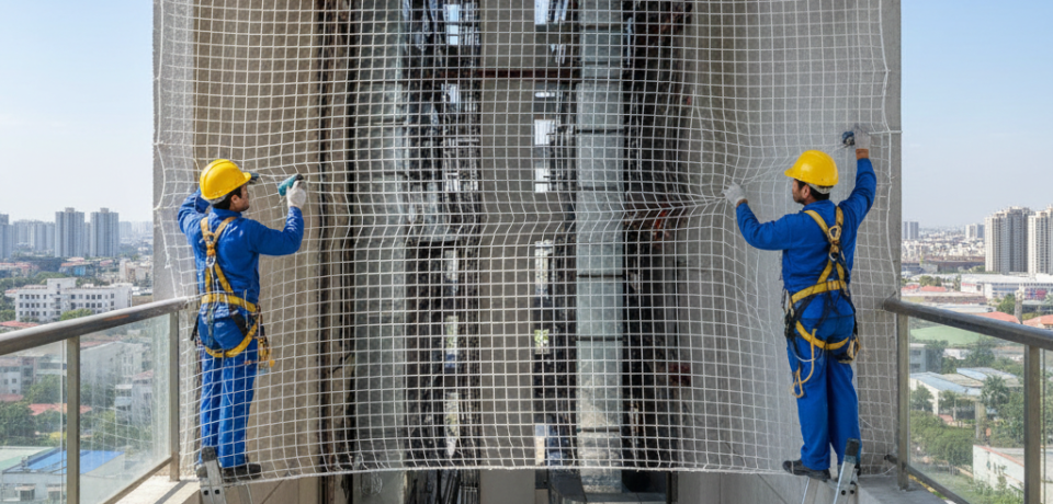 Duct Area Safety Nets (4)
