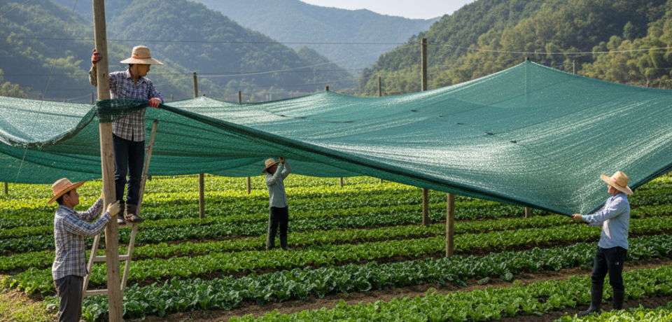 Shade Nets Installation